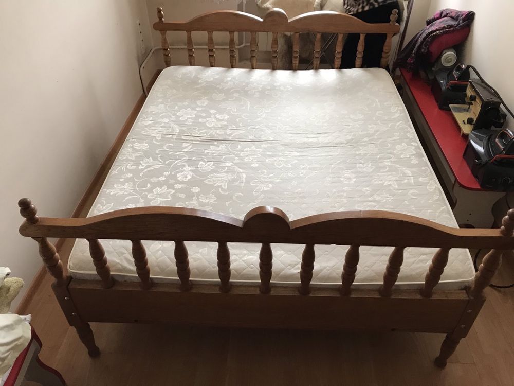 Дубове ліжко (200Х160)