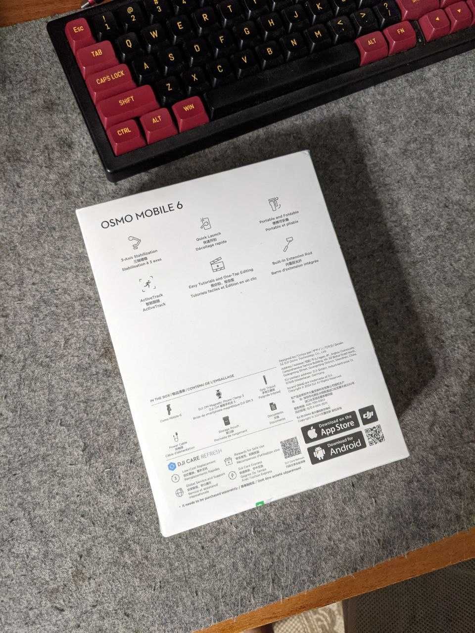 Новий стабілізатор DJI Osmo Mobile 6 (DJI OM6)