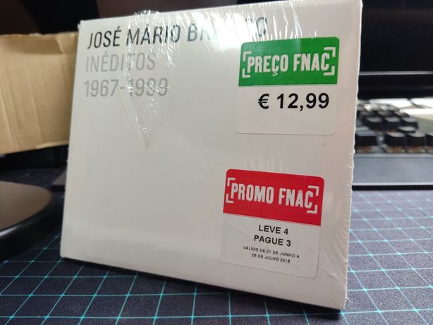 José Mário Branco - Inéditos 67-99 (NOVO) cd (portes incluídos)
