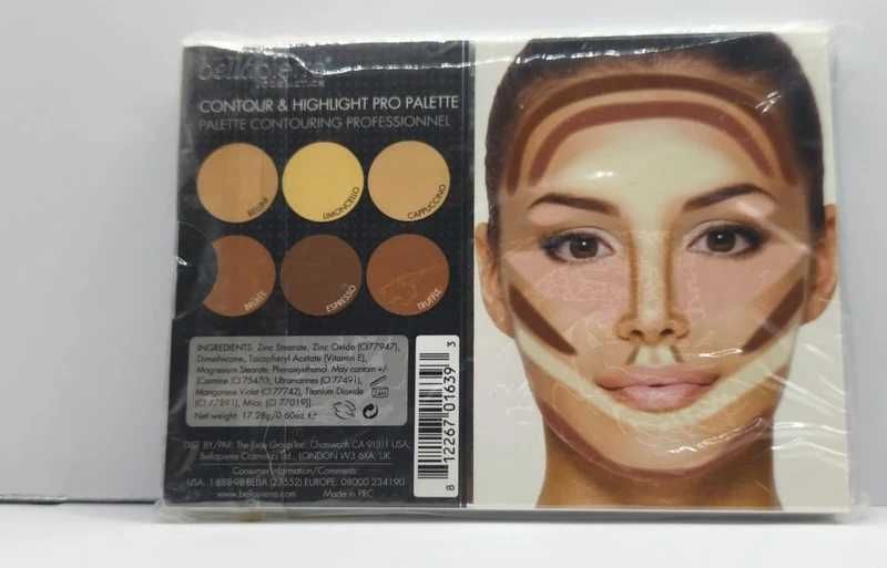 Paleta Bellapierre Contour and Highlight Pro