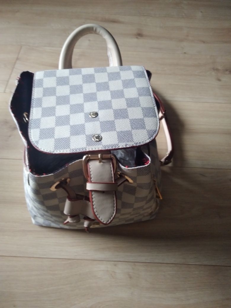 Plecak - wzór Louis Vuitton, nowy.