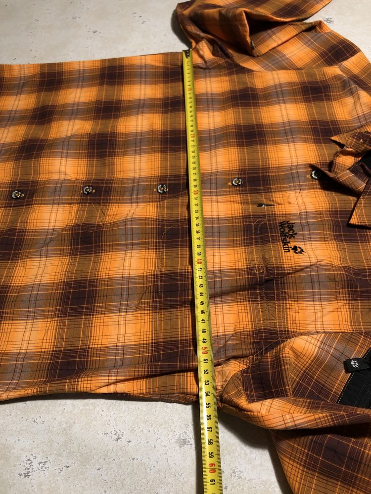 Сорочка Jack Wolfskin трекінгова сорочка outdoor casual UPF 50+