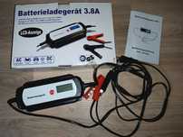 Ładowarka do akumulatora 6V 12V 3.8A LCD mikroprocesorowa prostownik