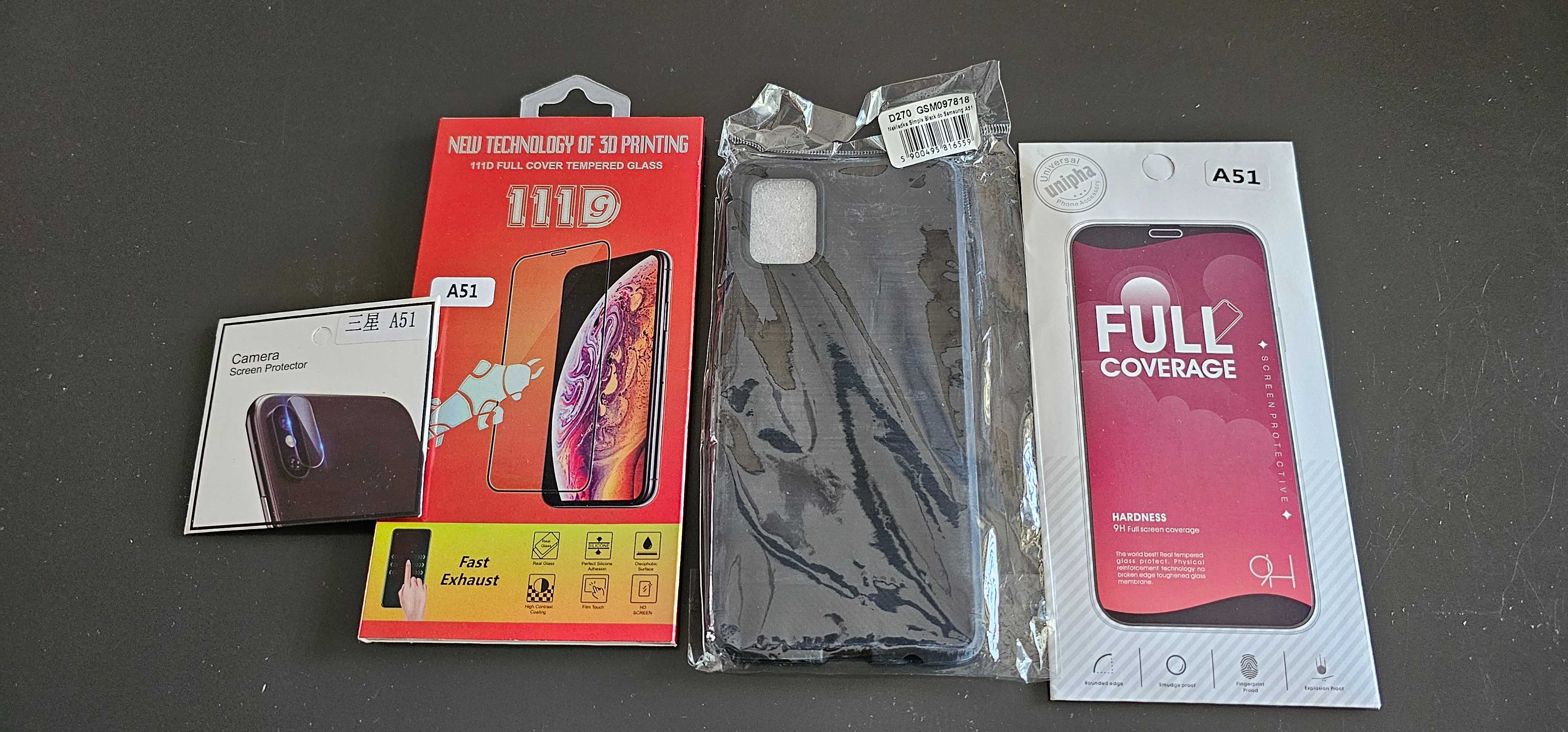 Szkło ochronne folia obudowa do Samsung Galaxy A51