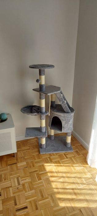 Nowy drapak zestaw wyprawka dla kota transporter legowisko budka