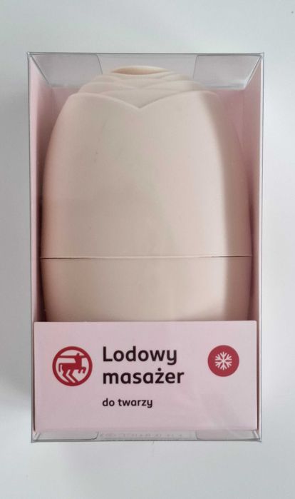 Masażer lodowy do twarzy. Chłodzący redukujący cienie pod oczami. Nowy