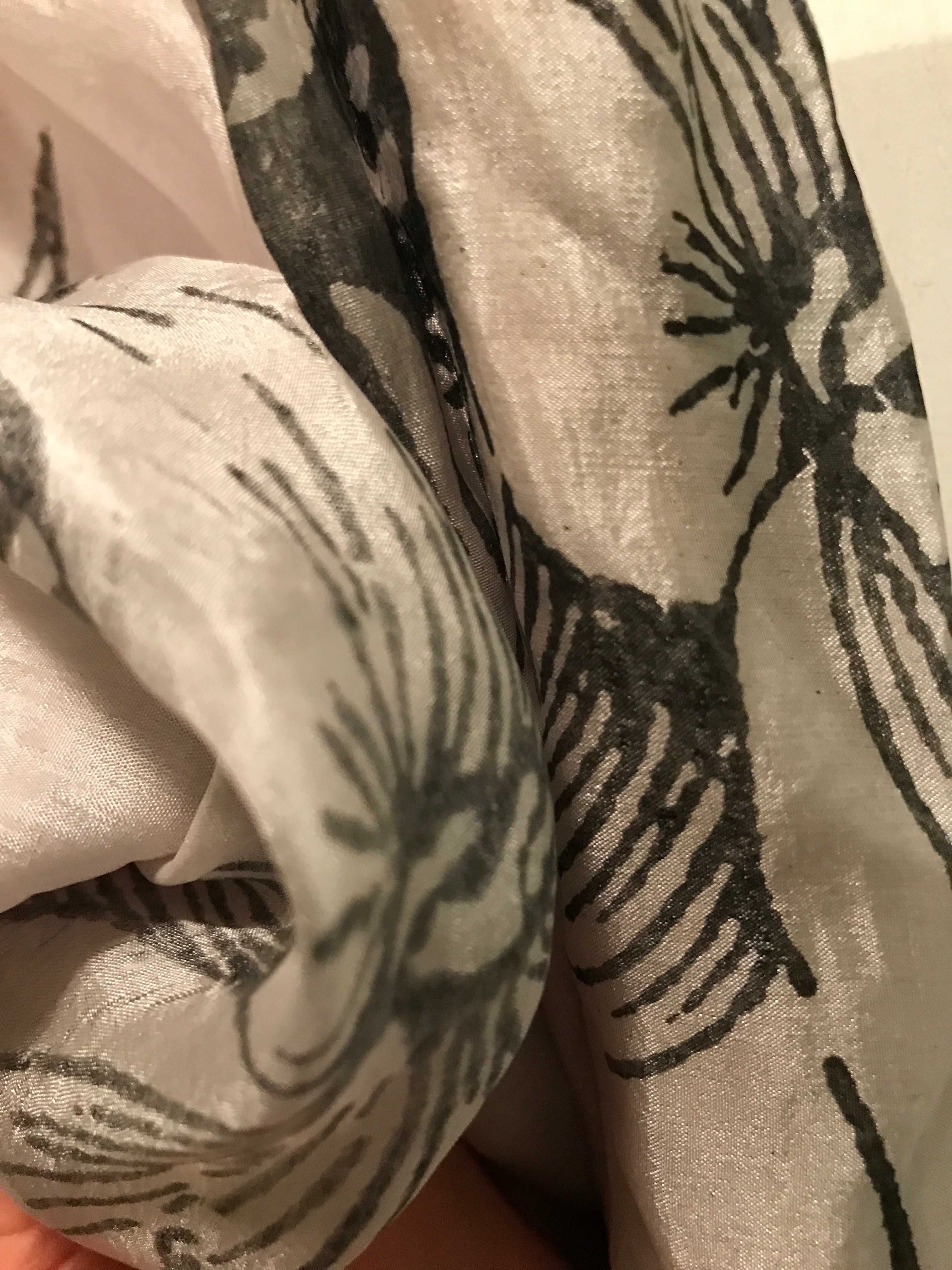 Sukienka gorsetowa jedwab ręcznie malowana perła pudrowo-różowa 36/38