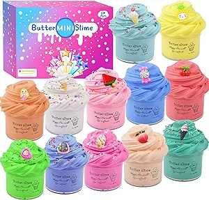 12 sztuk Super miękkie masło szlam z cukierkami MAGIC SLIME BOX N167