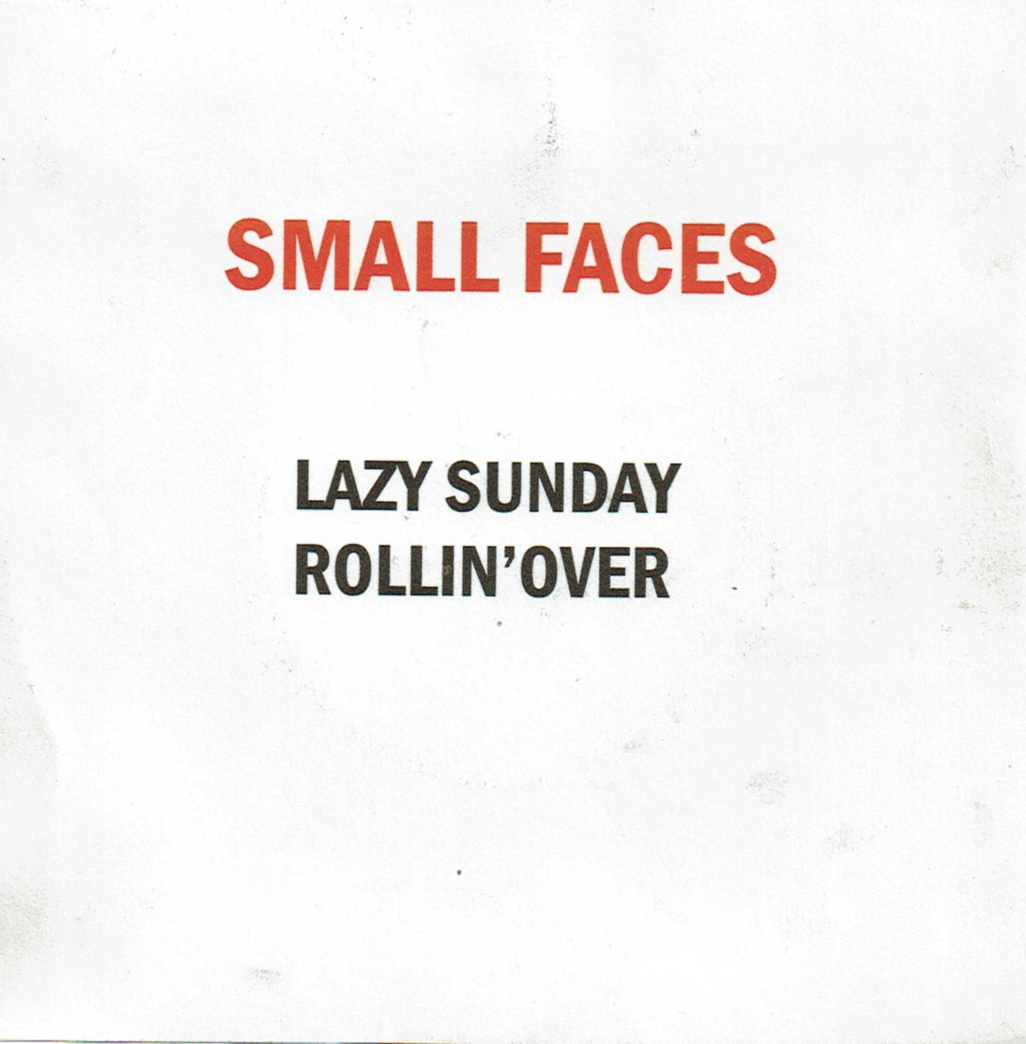 Small Faces – Lazy Sunday - 1968- 45 rpm