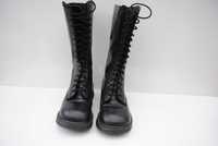 Wysokie glany Dr Martens Made in England wintage lata 90