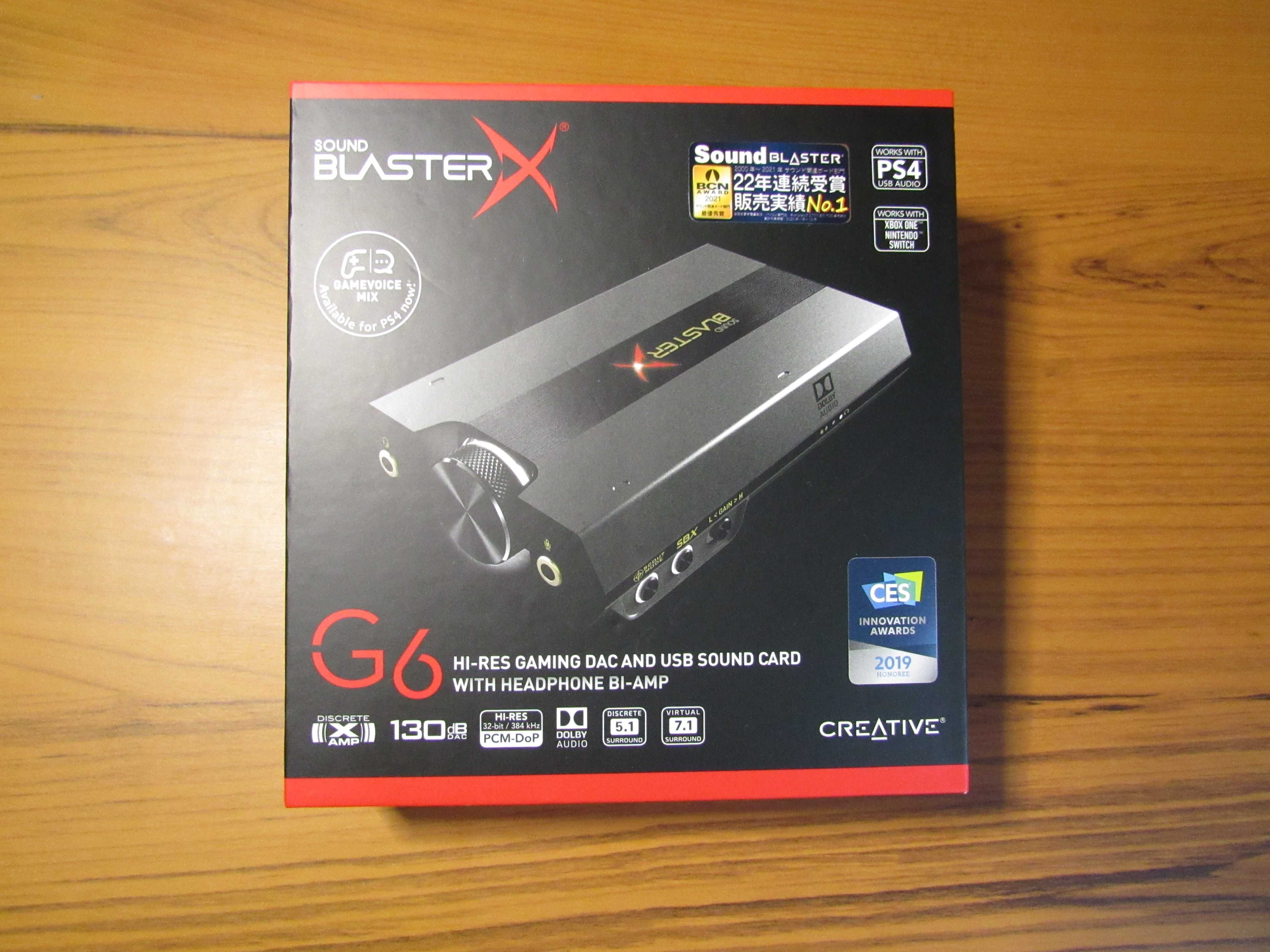 Зовнішня звукова карта Creative Sound Blaster X G6