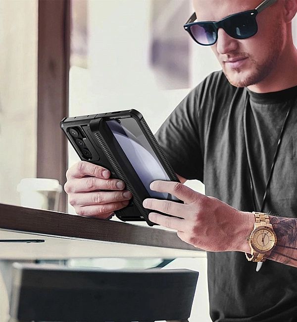 Etui Tech-Protect Kevlar Pro Pen na Samsung Galaxy Z Fold 5 - czarne