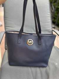 Torebka shopper Michael Kors Jet Set Travel - granatowa