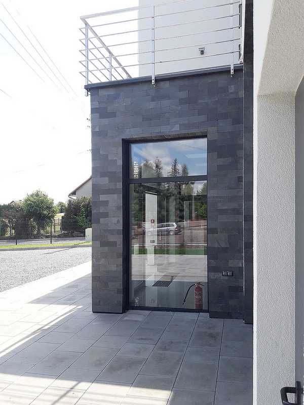 Łupek black slate 30x10 - Kamień Naturalny na Elewacje i do wnętrz