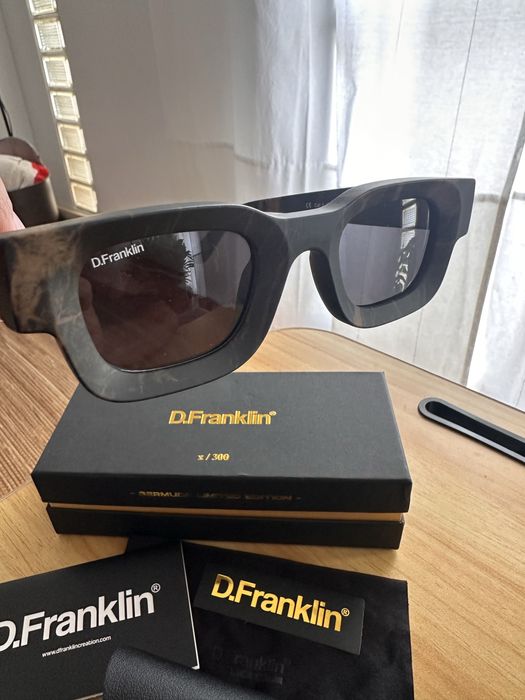 Óculos D.Franklin Bermuda Limited Edition nº 053/300 – Novos com caixa