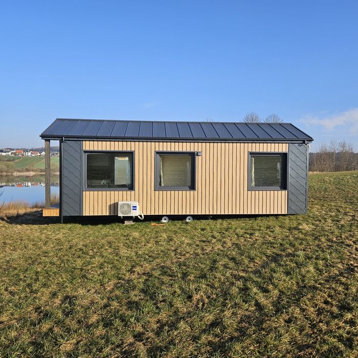 Domek mobilny  stodoła z antresolą na kołach