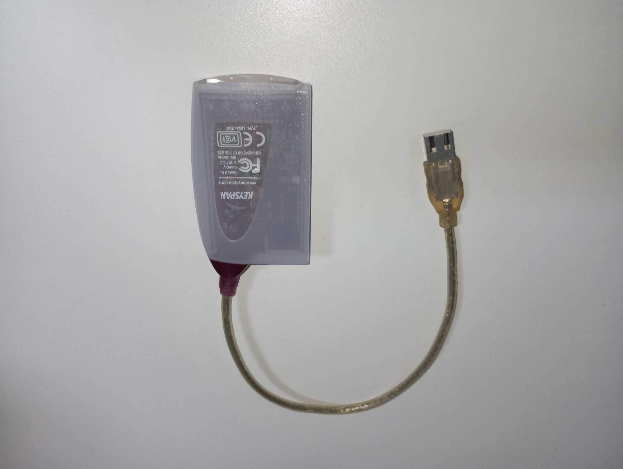 Keyspan USA-28X Twin Serial Adapter for Mac - USB to Mini-DIN 8