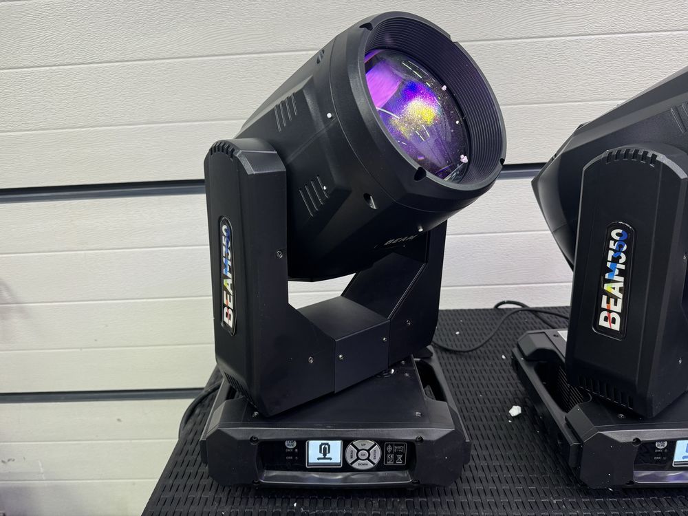 Głowa ruchoma BEAM 17r MINI 2x pryzma rainbow frost okazja NOWOŚĆ case