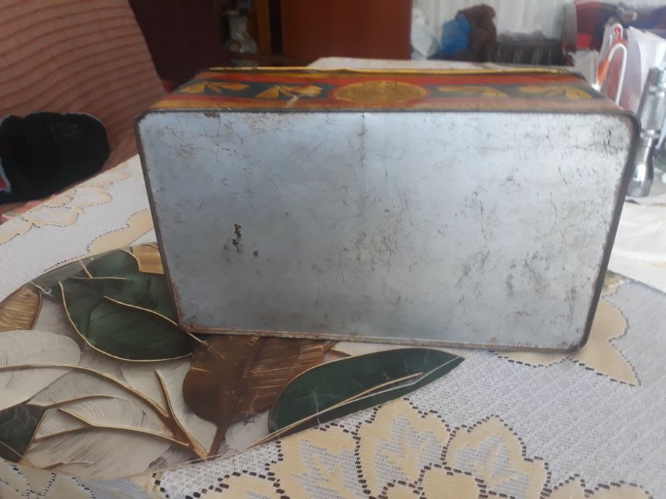 Stara puszka Art Deco Motki ok.1935 r.