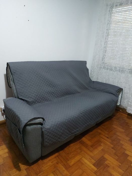 Sofá Reclinável 3 Lugares