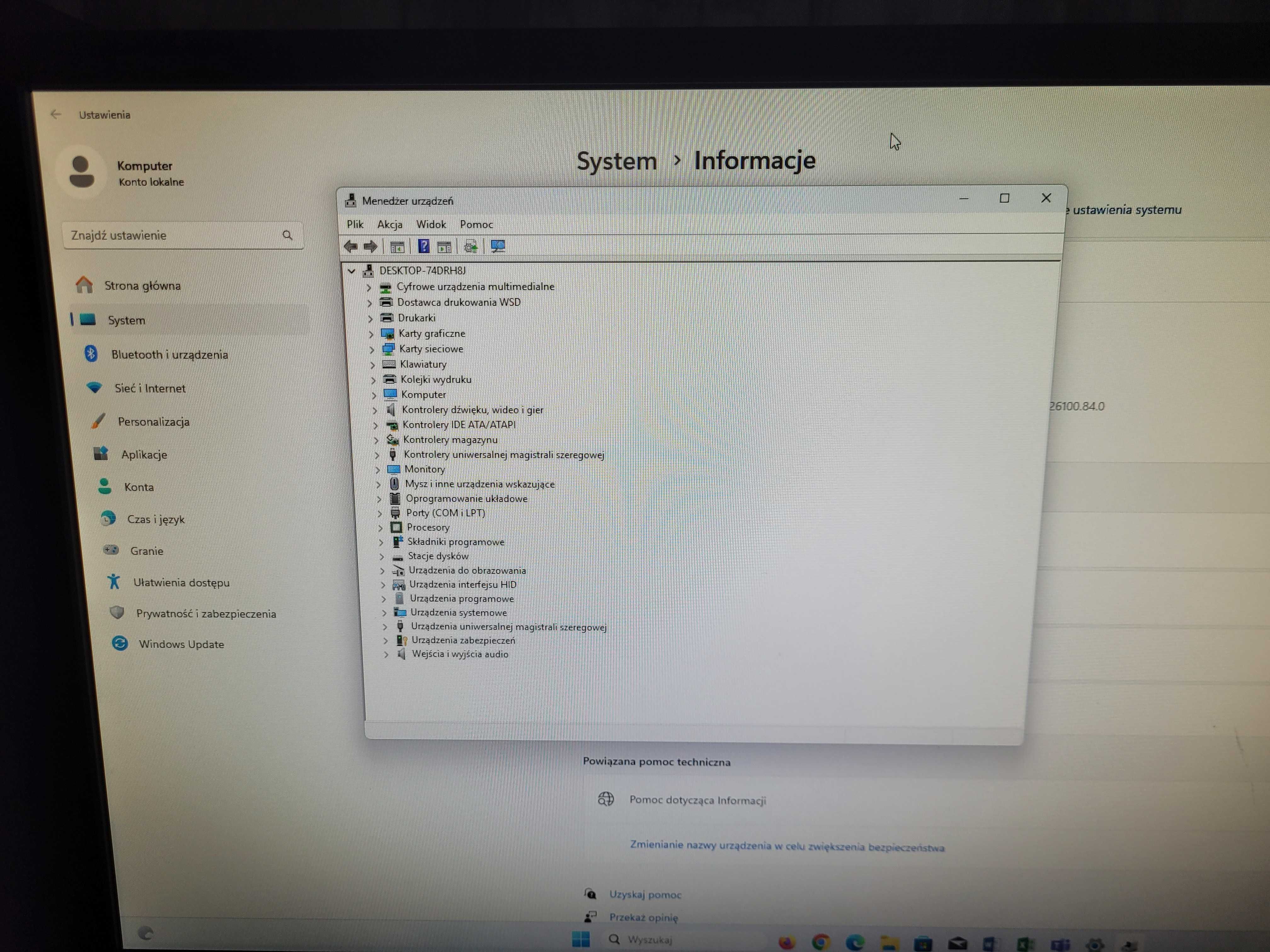 Komputer Intel Core i7-11700F 16GB 1TB GTX1050Ti Win11Pro MT