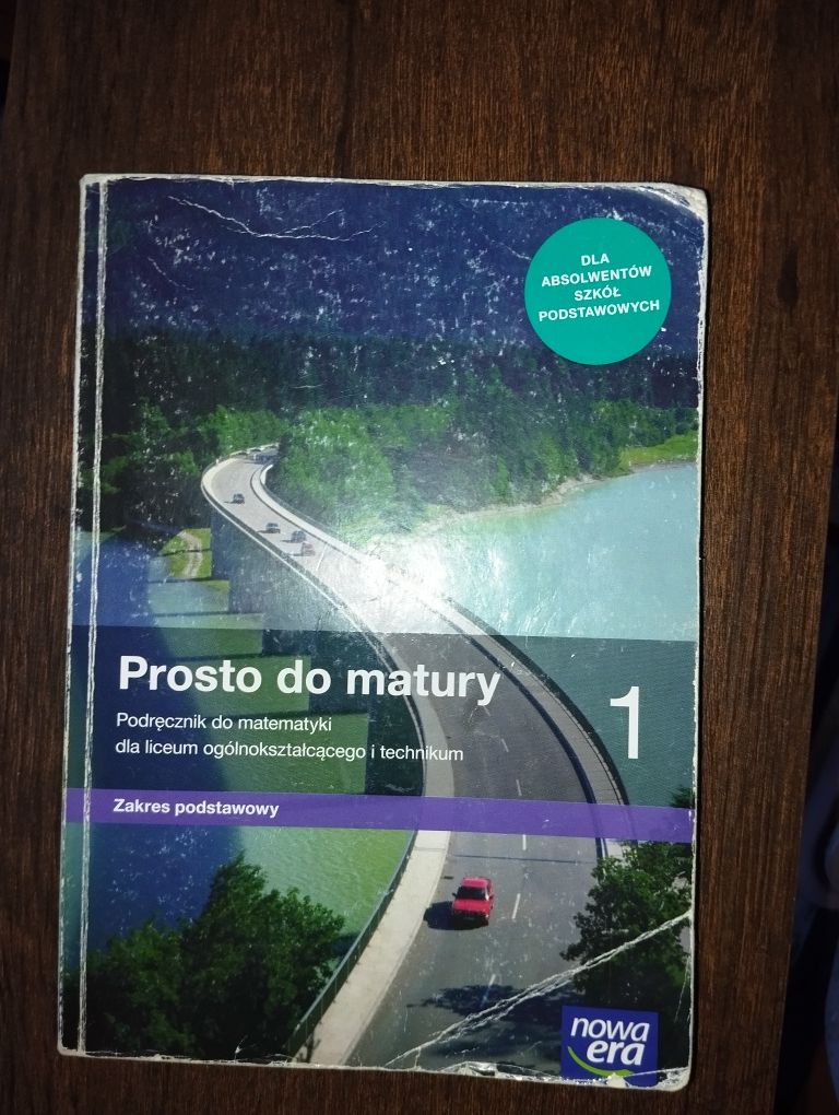 Podręcznik do matematyki technikum liceum 1 prosto do matury