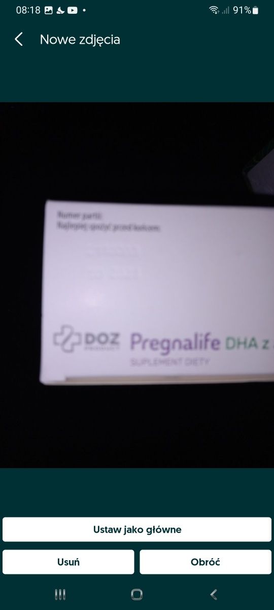 Pregnalife DHA z alg omega dla kobiet w ciąży i karmiących piersią