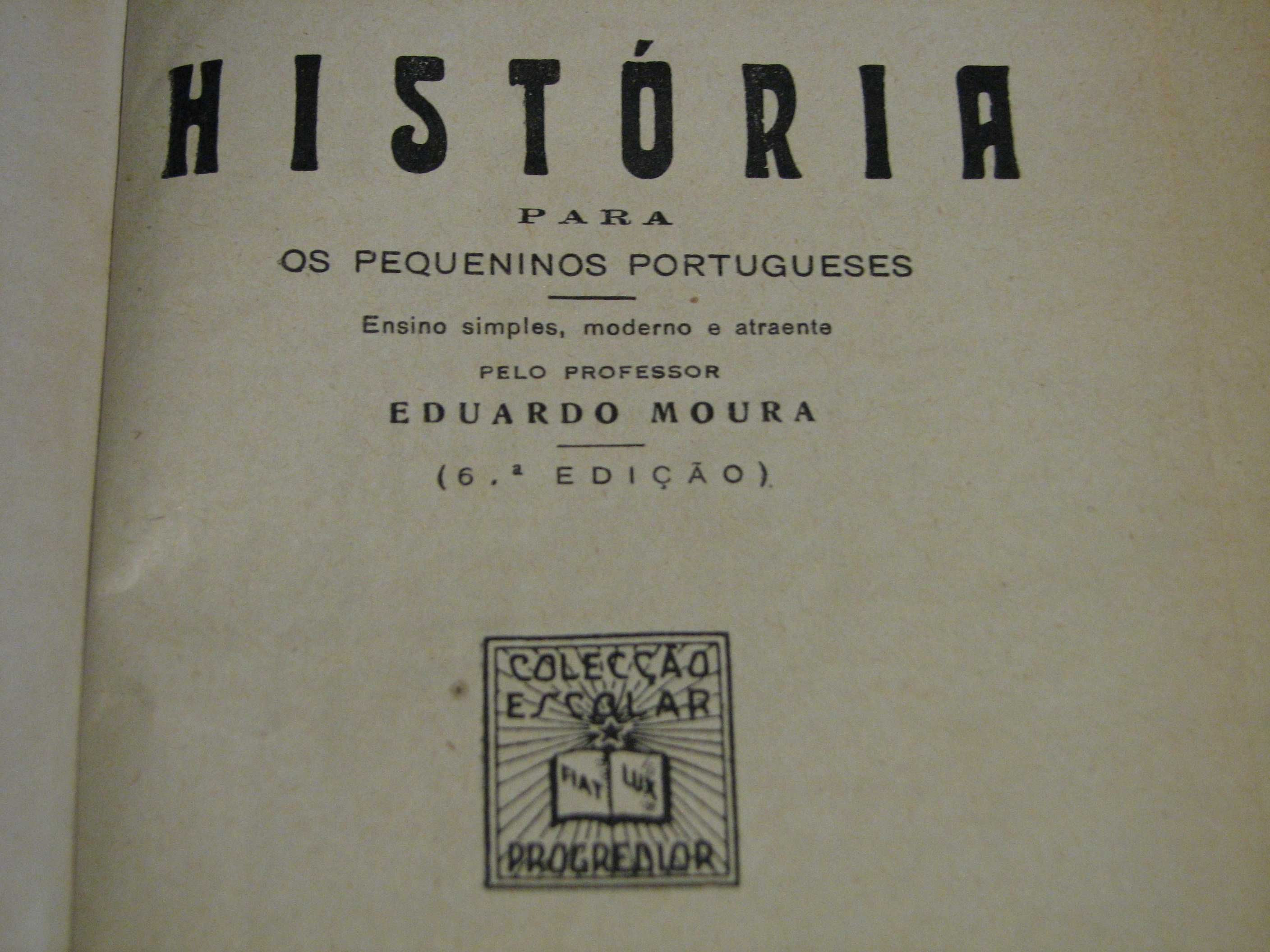Livro Antigo Escolar  (Historia )