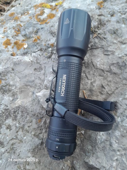 NEXTorch - LED фонарик TA30C MAX - 3000 лм - алюминий - черный - TA30C