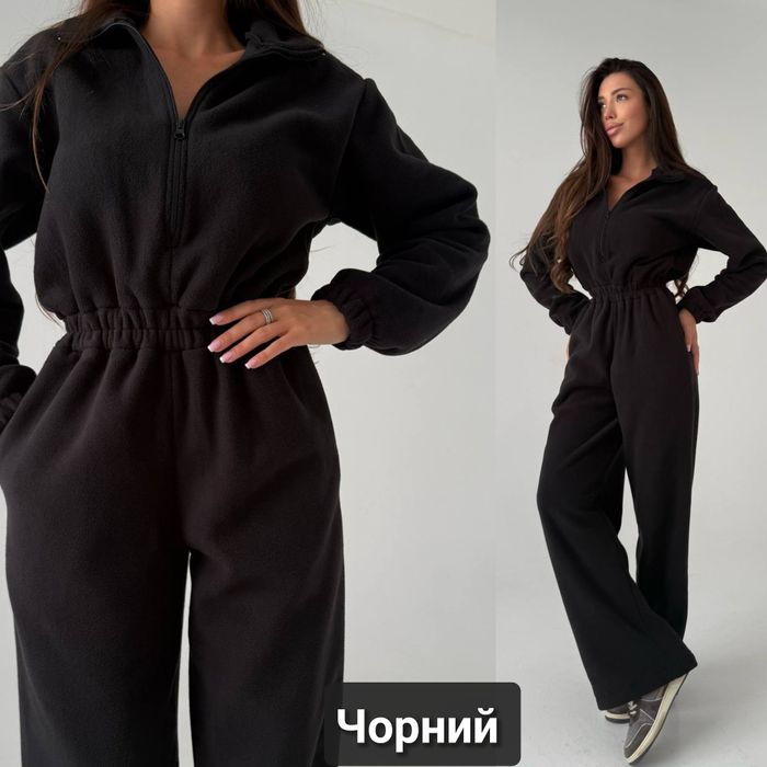 ‼️Жіночий флісовий комбінезон. Фліс ПОЛАР. Р: 42-44, 46-48