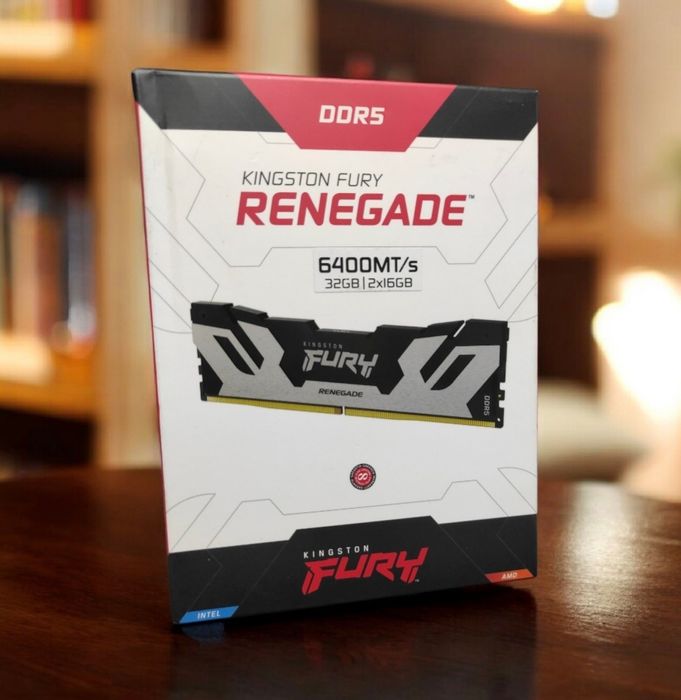 Na Lewara Pamięć RAM Kingston Fury Renegade DDR5 32gb 2x16gb 6400MT/s
