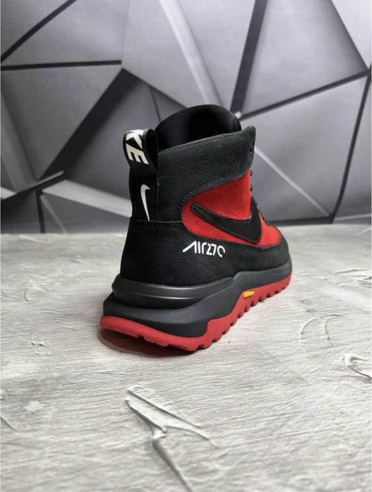 Чоловічі зимові червики з натуральної шкіри та хутра Nike