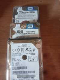 Hdd 2,5 на 320, 500, 640Gb, 1000Gb.