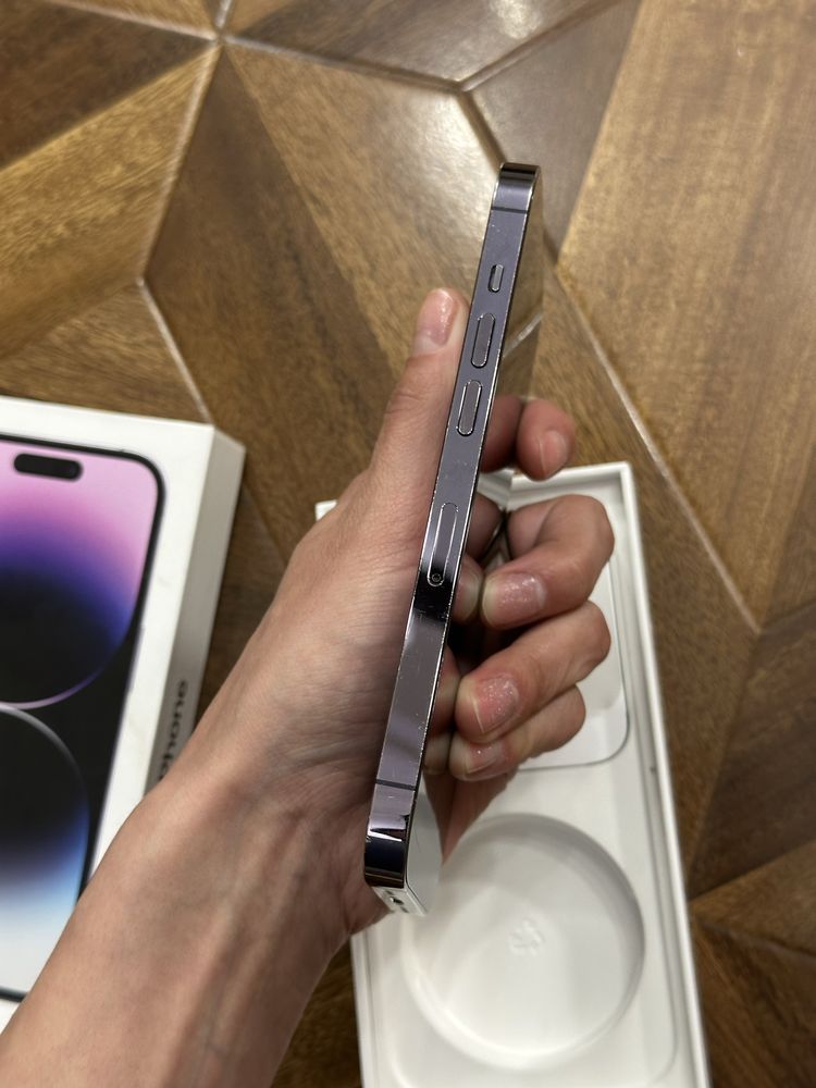 Iphone 14 pro 128 ddeep puple