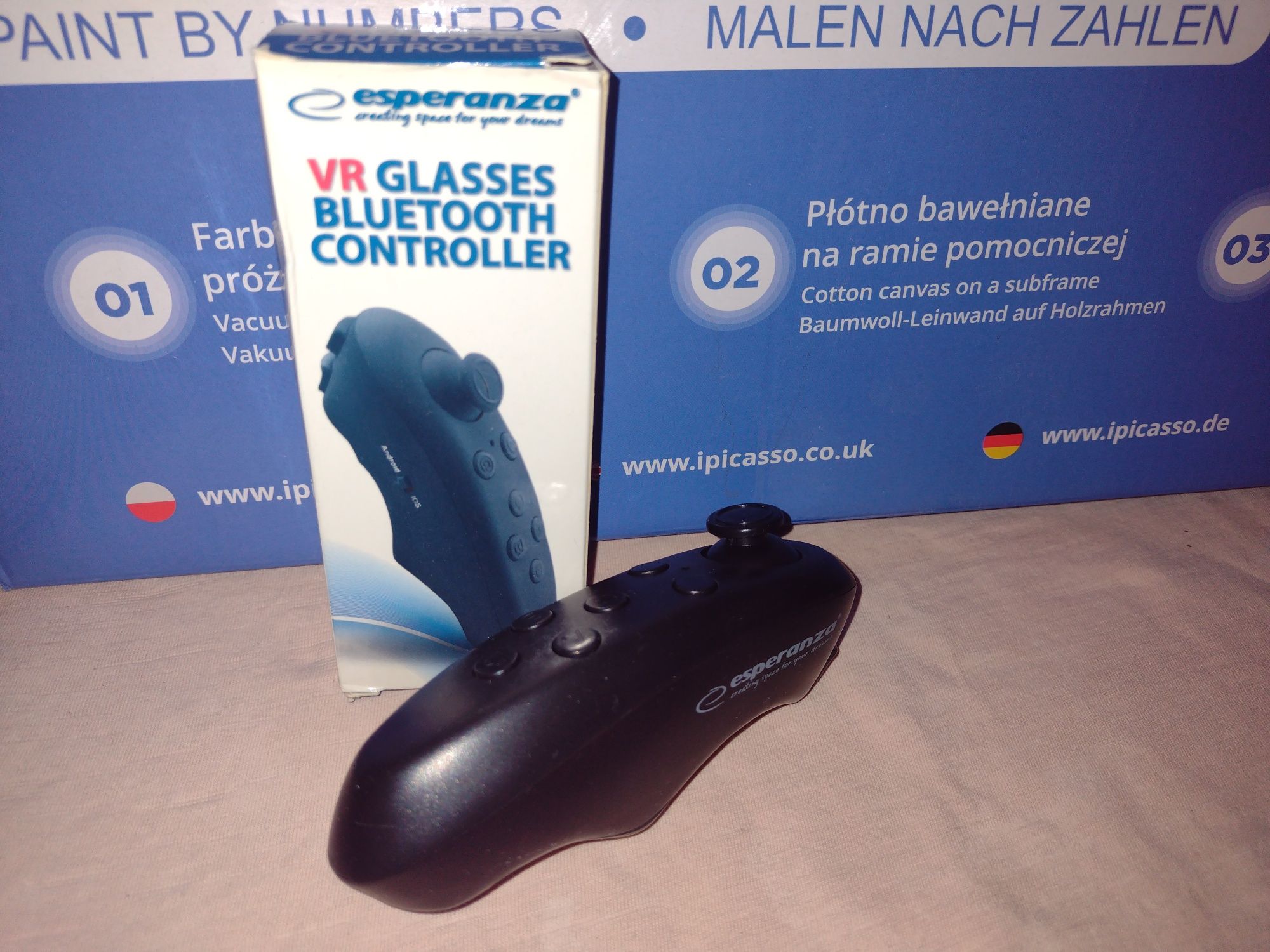 Okulary Esperanza 3D dla smartfonów 3.5-6 plus kontroler Nowe