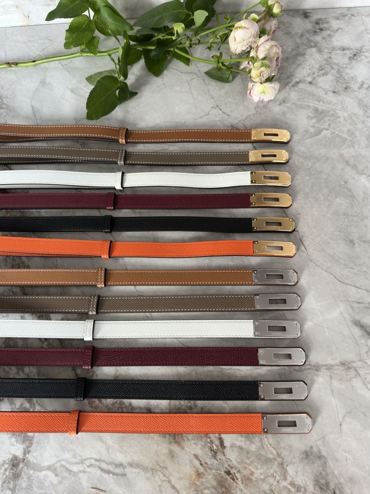 Ремінь Hermes Kelly Belt epsom, пояс ермес келлі, ремень эрмес келли