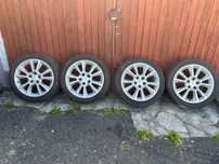 Opel Astra H Alu felgi opony zima 225/45R17 koła 5x110