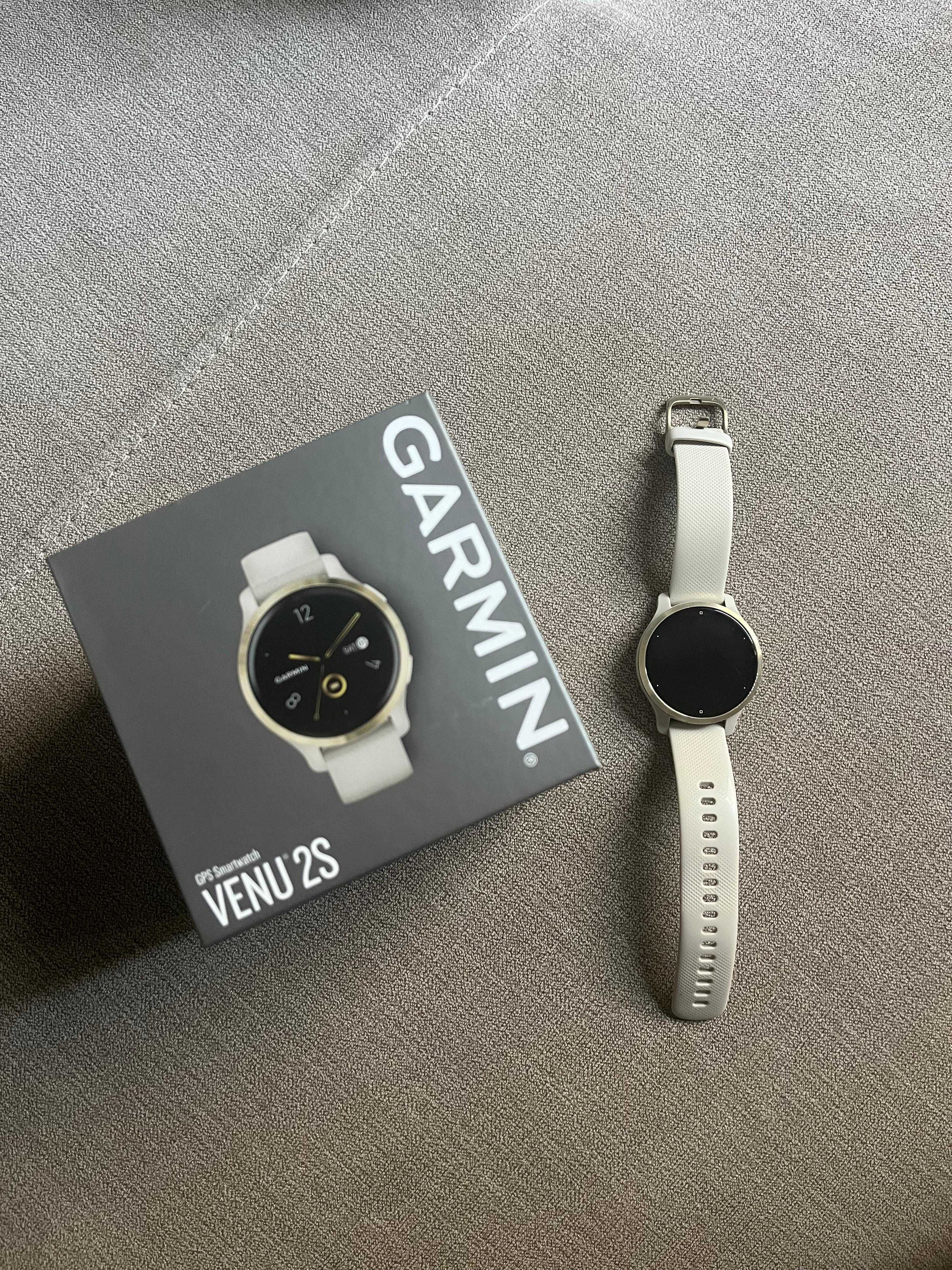 Garmin Venu 2s, kolor sand, smartwatch