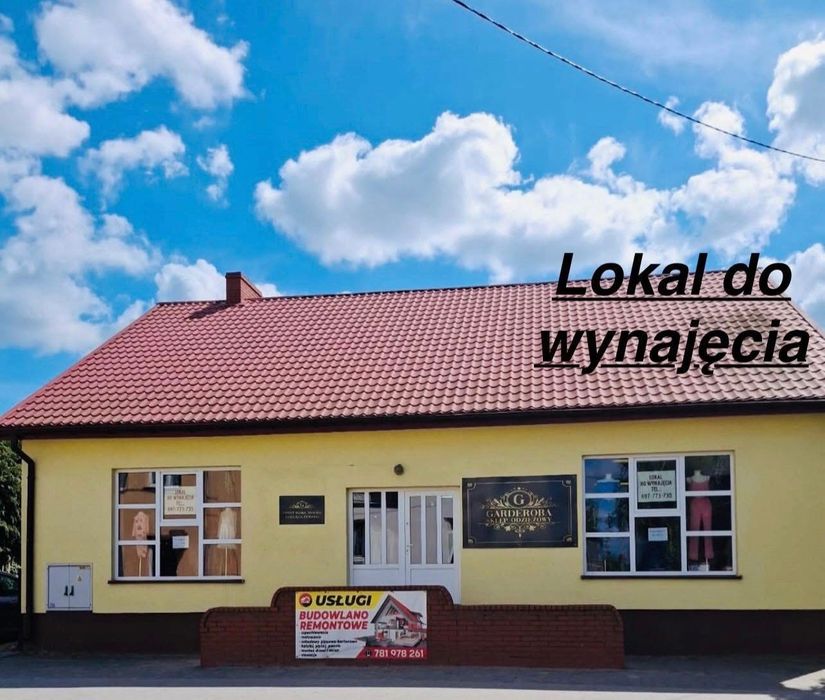 Lokal do wynajęcia w centrum Wilczyna
