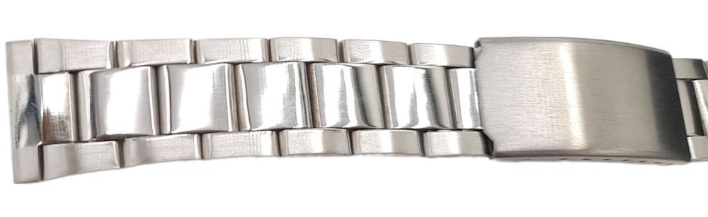 Nowa Bransoleta bransoletka do zegarka elegancka 18 mm stal nierdzewna