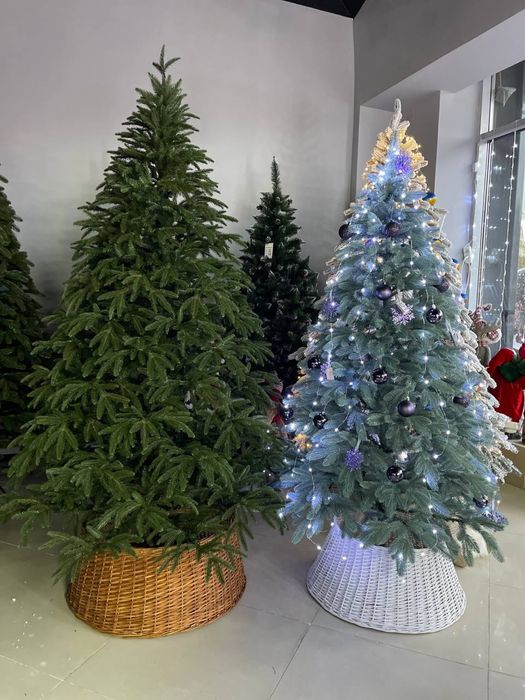 Знижки! Штучна лита ялинка Смерека преміум! Искусственная литая ель