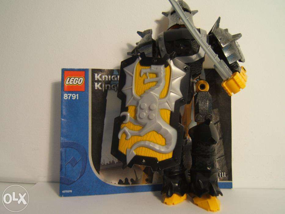 Rycerz LEGO Knight Bionicle Castle rycerze składane figurka zamek Wwa