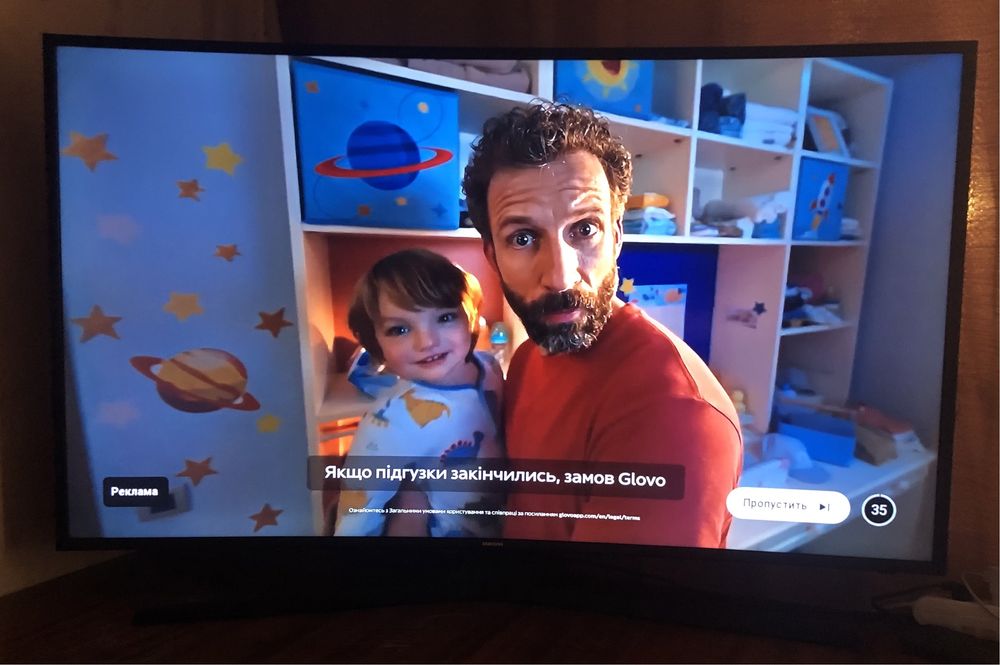 Телевізор вигнутий LED Samsung UE48J6500AU