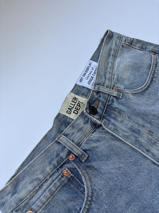 Gallery Dept Flared Jeans Blue