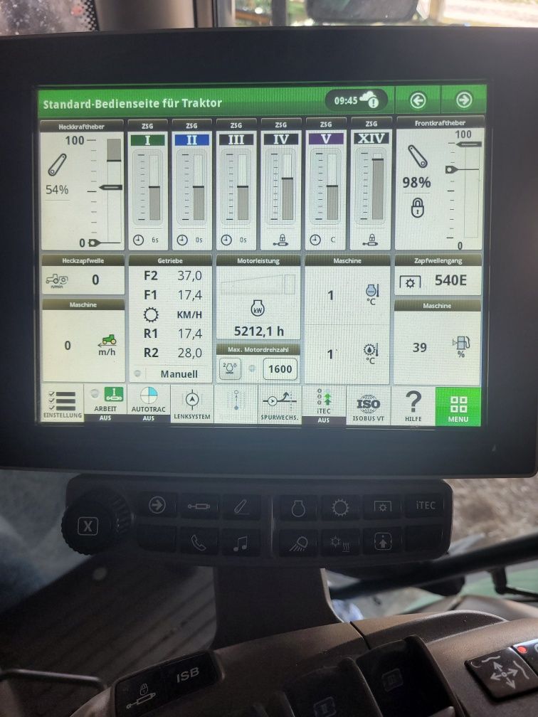 John Deere 6215R z Niemiec