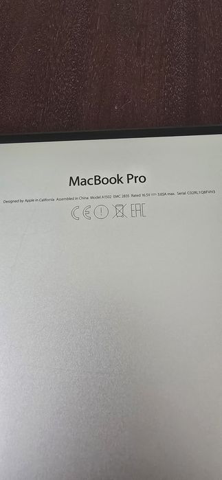 MacBook pro 2015