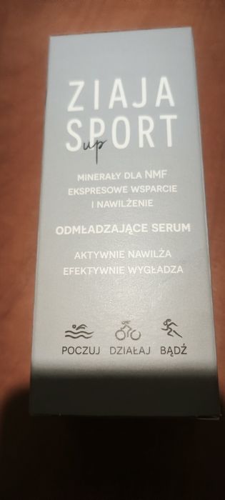 Ziaja Sport Up Minerały Dla NMF Odmładzające serum do twarzy 50ml
