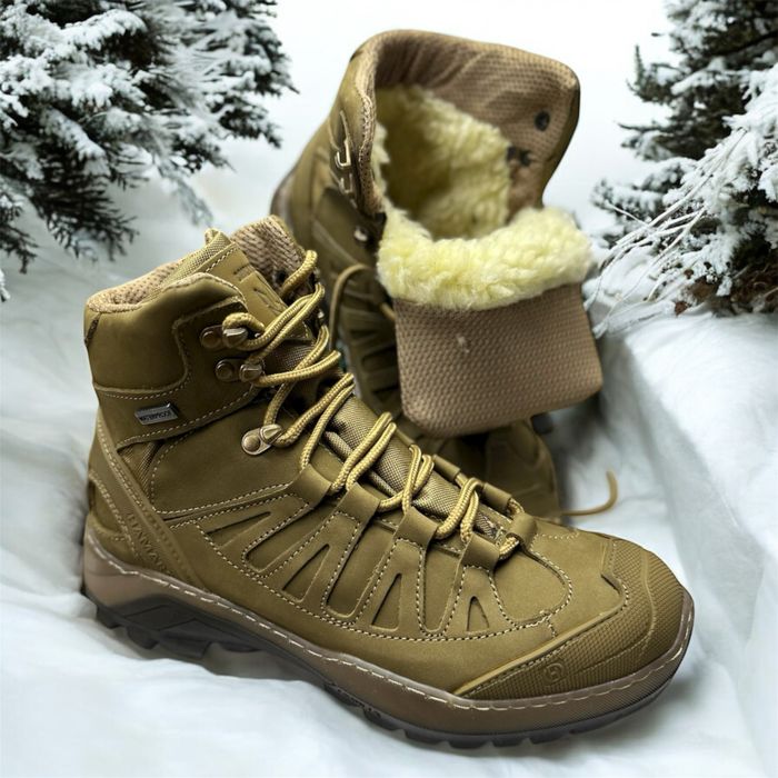 Ботинки зимові тактичні хутро штучне натуральне Gore-Tex 40-46 Розн