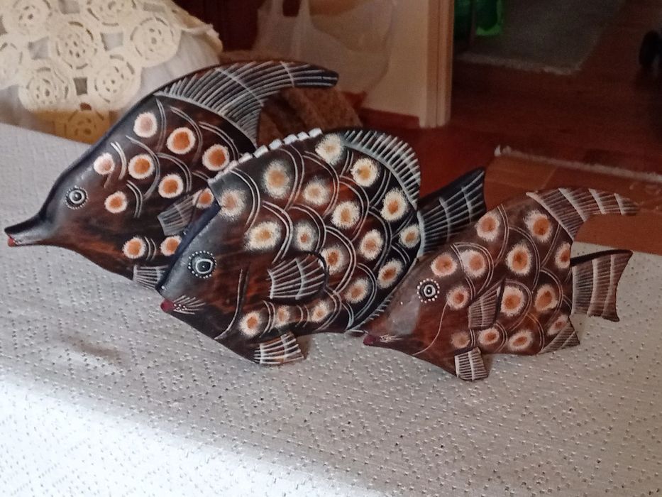 3 ryby dekoracyjne cena ost.