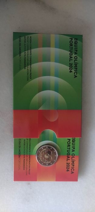 Moeda Equipa Olímpica Portugal 2024 (Proof)